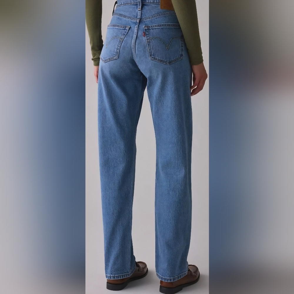 Levi’s® 501 Curve High-Rise Straight Leg Jean, Lucid Dream, Retail $98.00 USD - Picture 5 of 16